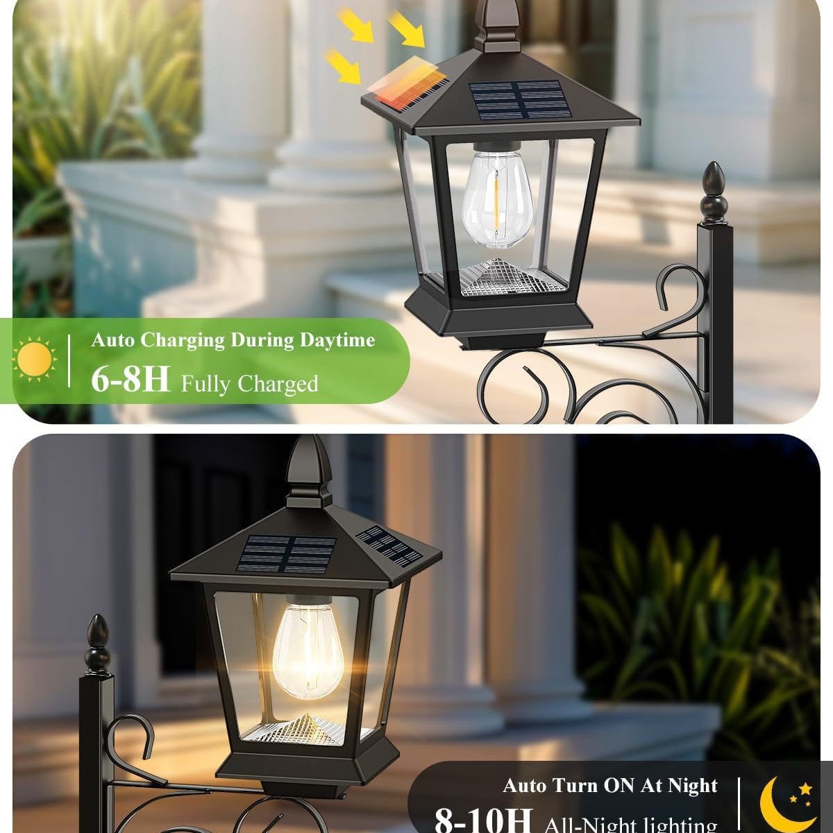 2 in 1 Solar Planter Lamp Wate - Wall Lighting Outdoor ulasan dan harga