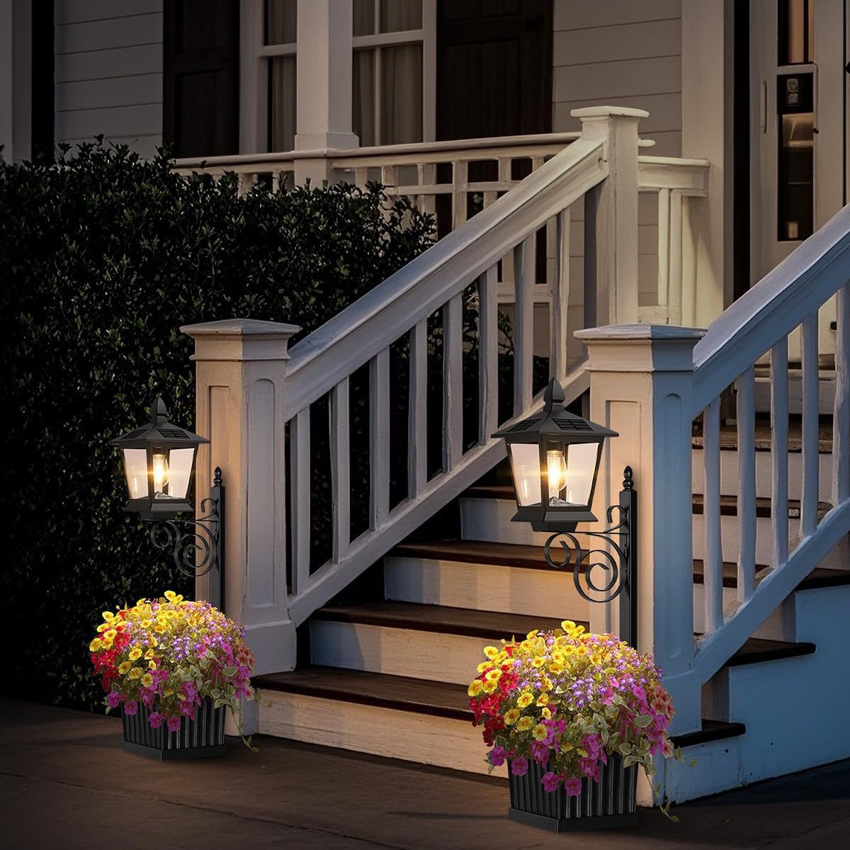 2 in 1 Solar Planter Lamp Wate - Wall Lighting Outdoor ulasan dan harga