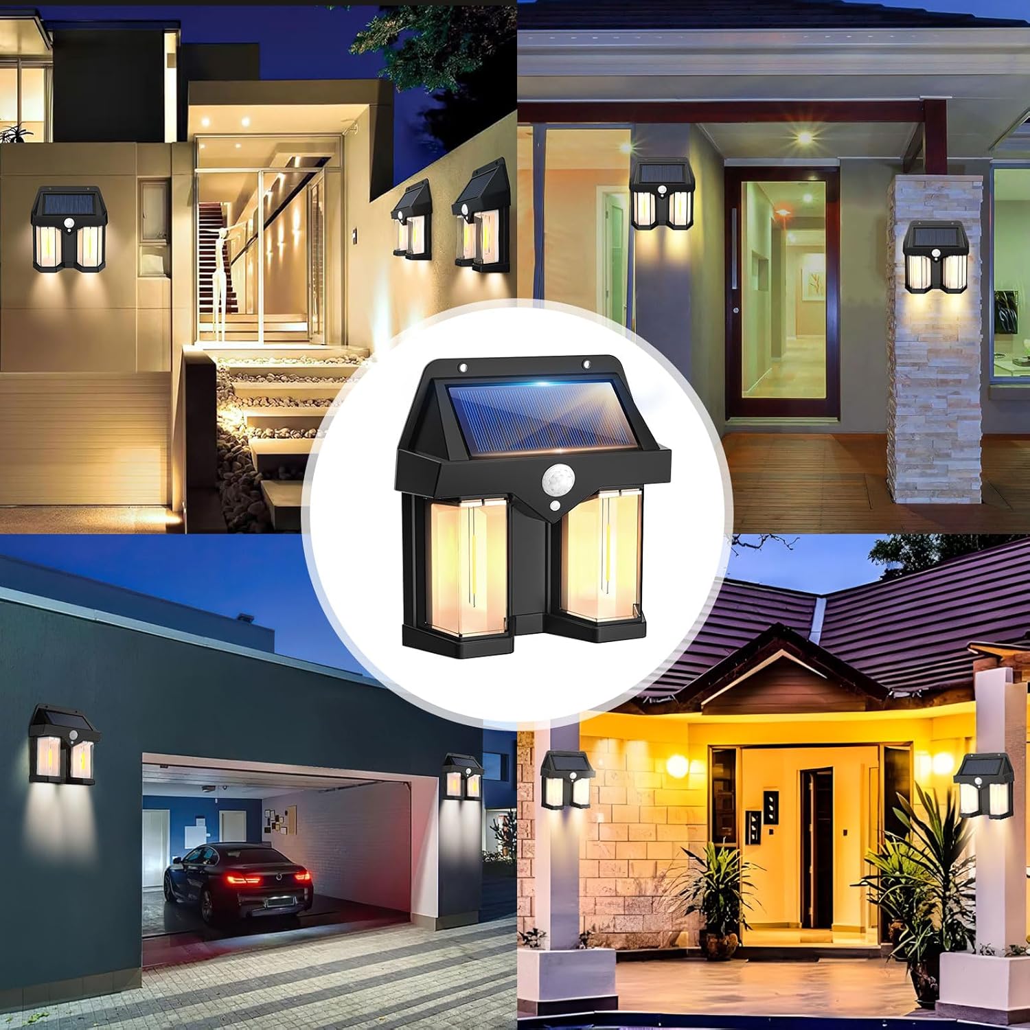 Solar Powered Wall Light Vinta - Outdoor Lighting Driveway ulasan dan harga