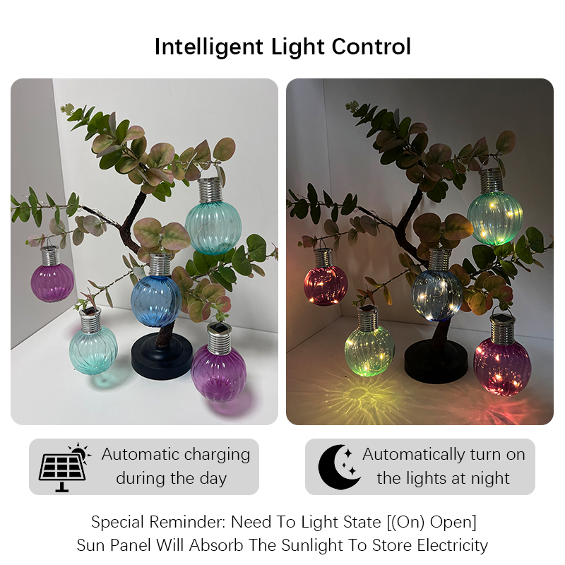 Solar Lights Outdoor Globe Str - String Light Bistro ulasan dan harga