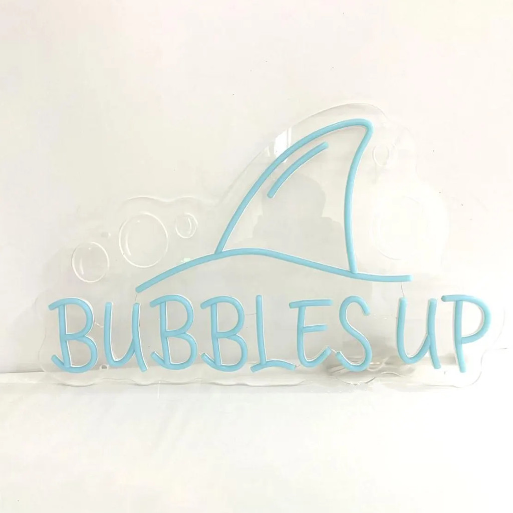 Bubbles Up Neon Sign, Tropical - Outdoor Lighting Quotes ulasan dan harga