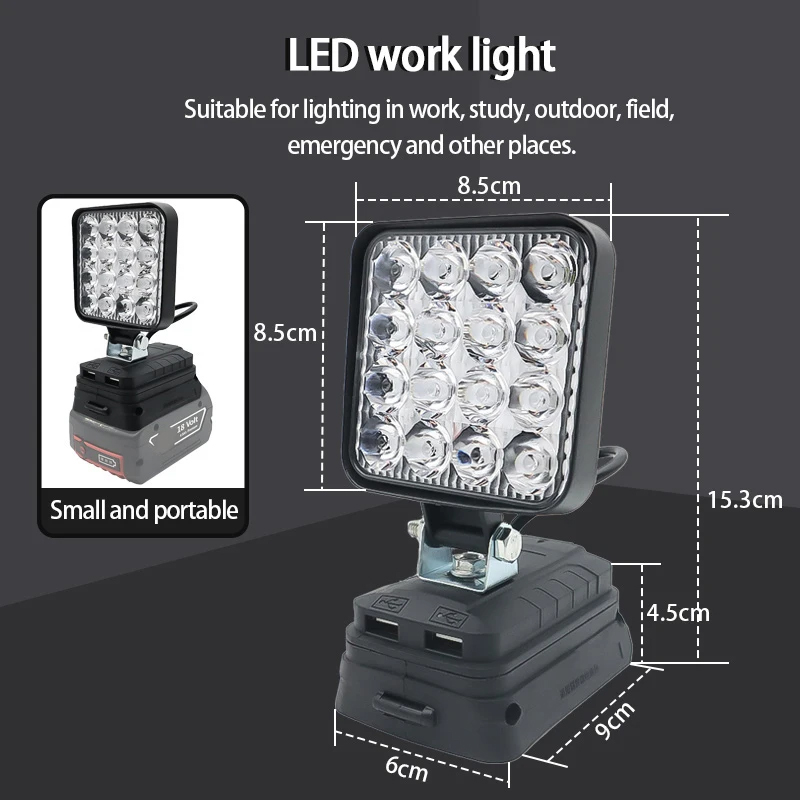 Led Light For Dewalt For Milwa - Outdoor Lighting Milwaukee ulasan dan harga