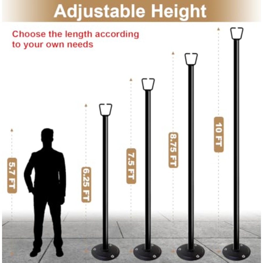 10Feet Ground Base String Ligh - String Light Bistro ulasan dan harga