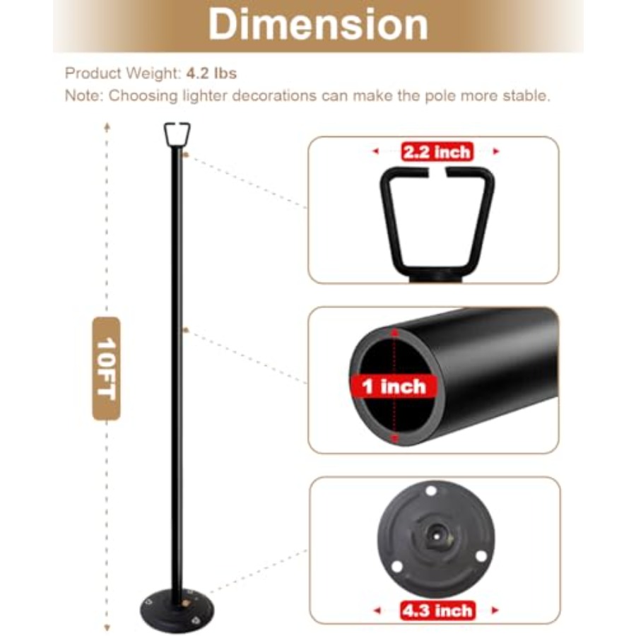 10Feet Ground Base String Ligh - String Light Bistro ulasan dan harga