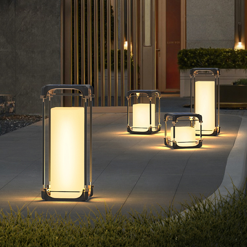 Luminous Floor Lamp Courtyard  - Outdoor Lighting Art ulasan dan harga