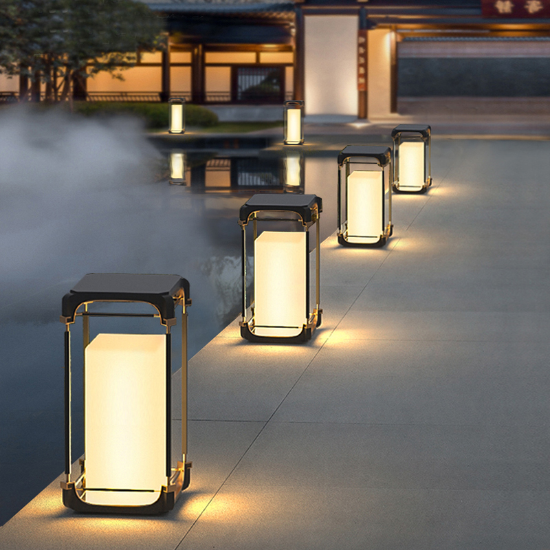 Luminous Floor Lamp Courtyard  - Outdoor Lighting Art ulasan dan harga
