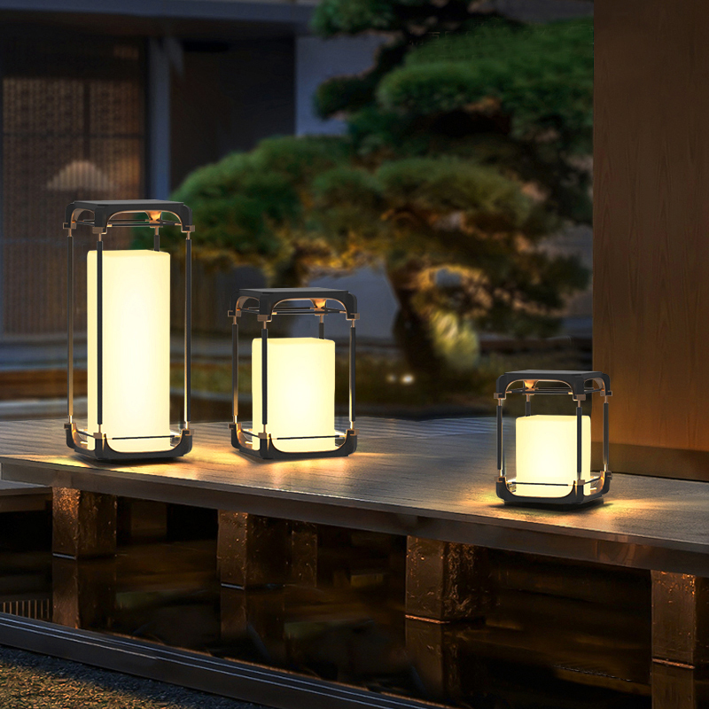 Luminous Floor Lamp Courtyard  - Outdoor Lighting Art ulasan dan harga