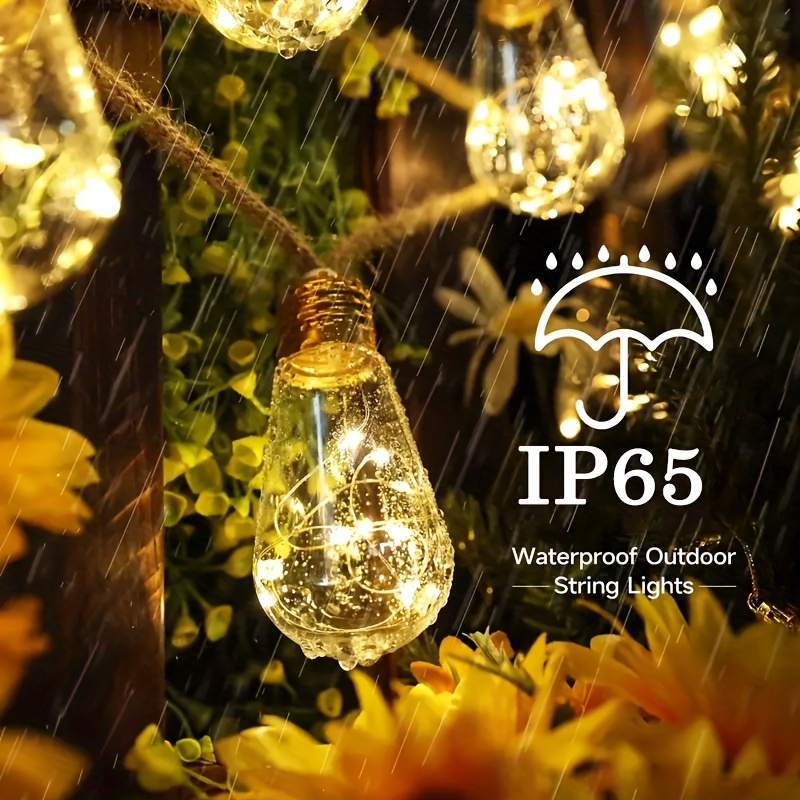 Solar String Light Outdoor Vin - String Light Bistro ulasan dan harga