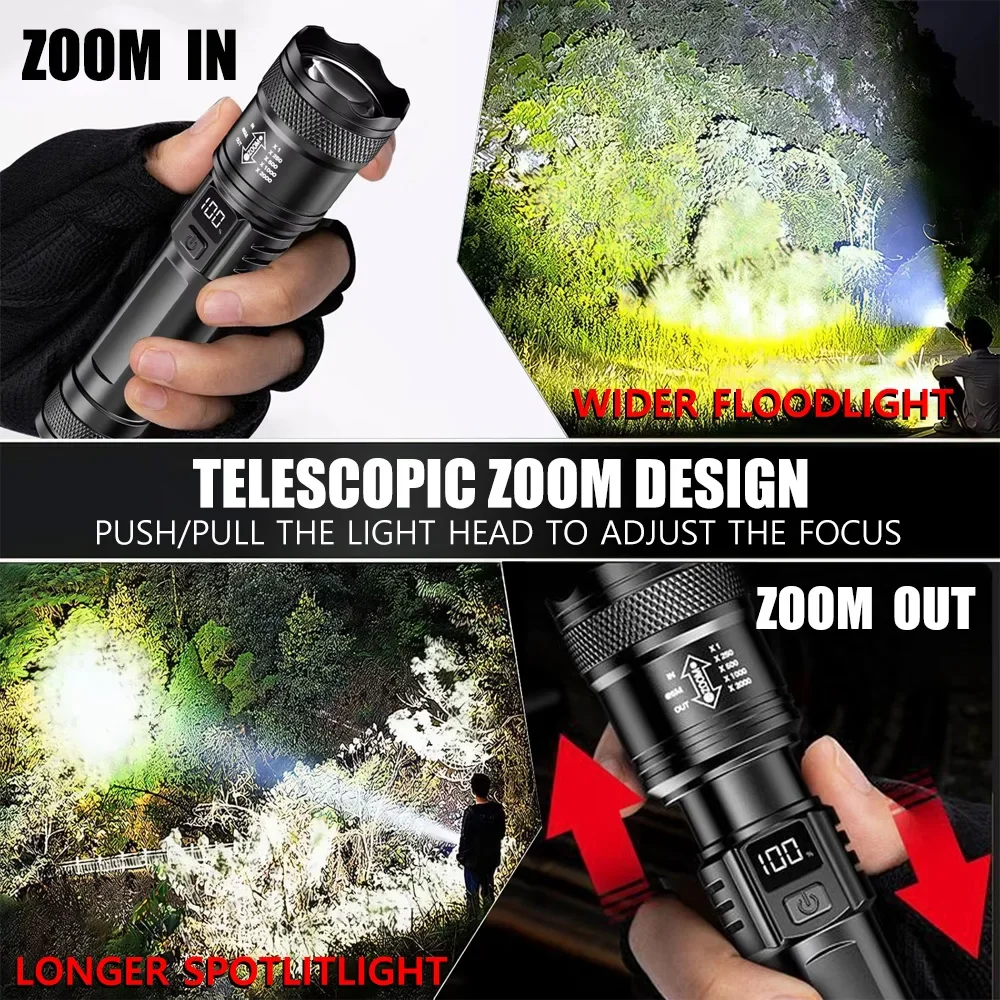 Rechargeable LED Flashlight Zo - Outdoor Lighting Diy ulasan dan harga