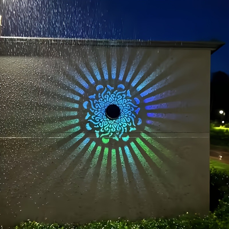 Solar LED Wall Light Mandala P - Outdoor Lighting Diy ulasan dan harga