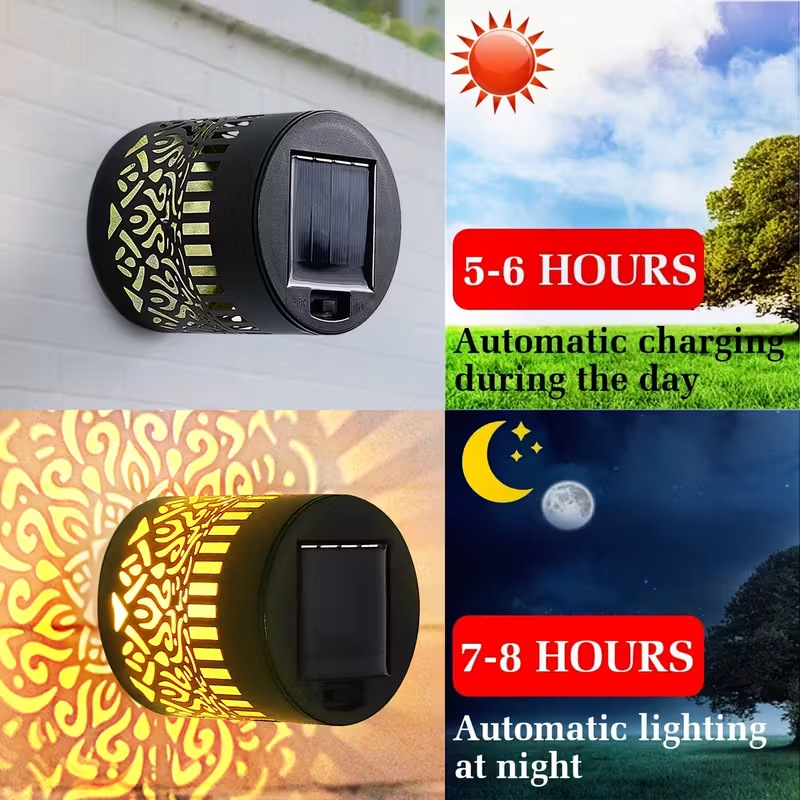 Solar LED Wall Light Mandala P - Outdoor Lighting Diy ulasan dan harga