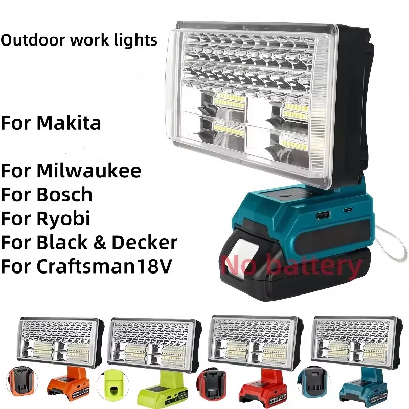 50W Outdoor Portable Work Ligh - Outdoor Lighting Milwaukee ulasan dan harga