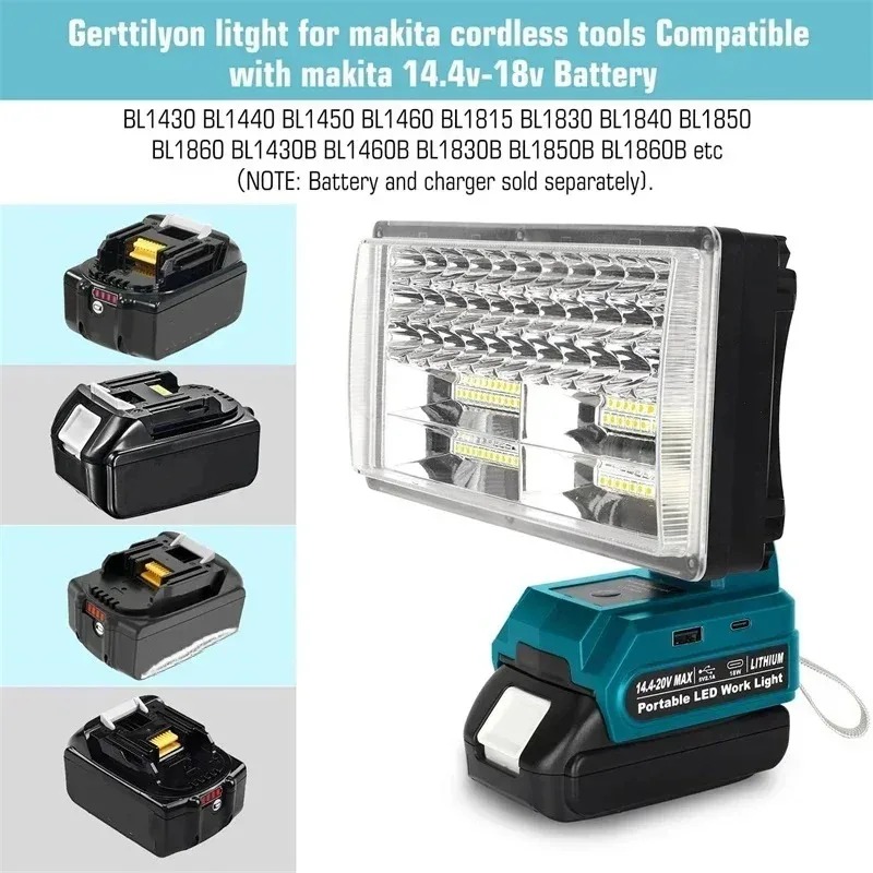 50W Outdoor Portable Work Ligh - Outdoor Lighting Milwaukee ulasan dan harga