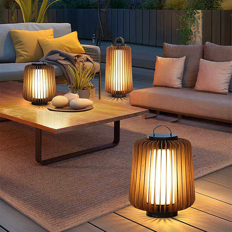 Luminous floor lamp courtyard  - Outdoor Lighting Art ulasan dan harga