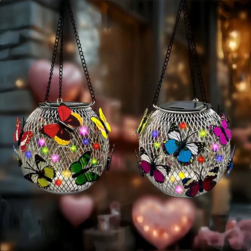 Solar Lantern Iron Art Outdoor - Outdoor Lighting Art ulasan dan harga