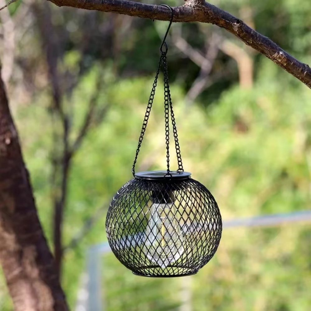 Solar Lantern Iron Art Outdoor - Outdoor Lighting Art ulasan dan harga